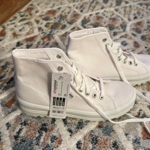 Brand New with tags Superga white shoes size 39 or 8